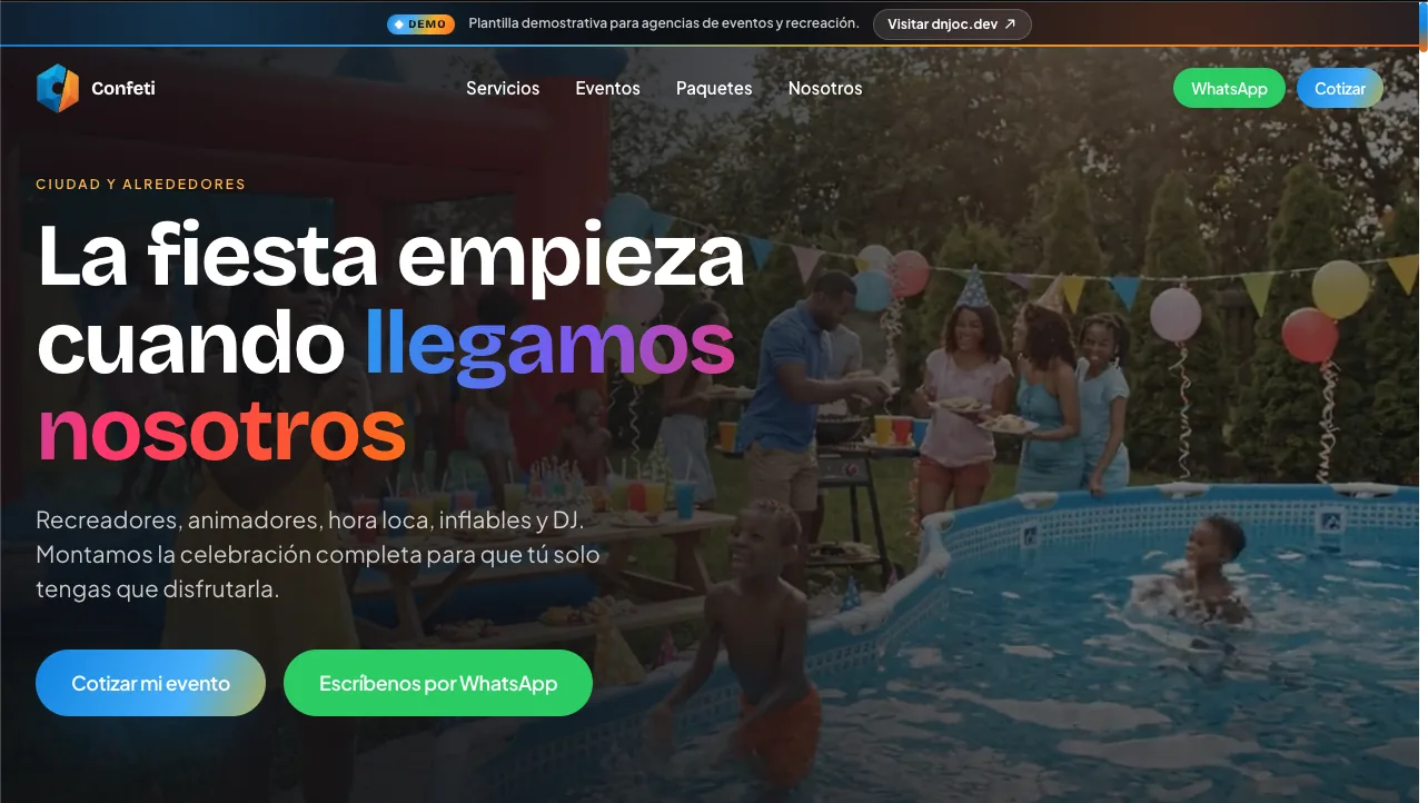 Events Agency — screenshot 1