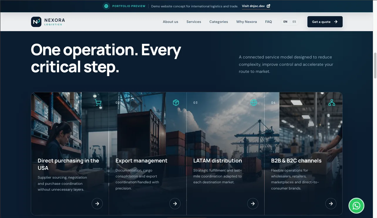 Logistics & Trade — screenshot 1