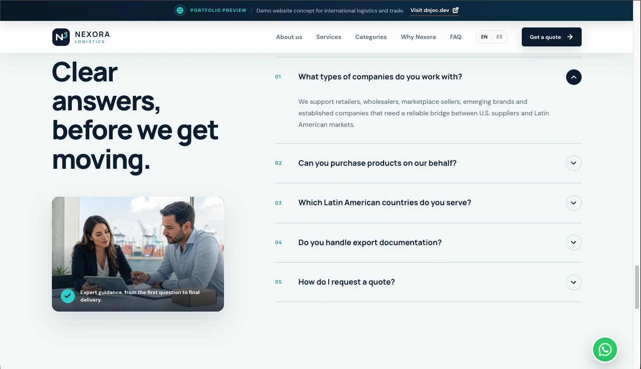 Logistics & Trade — screenshot 3