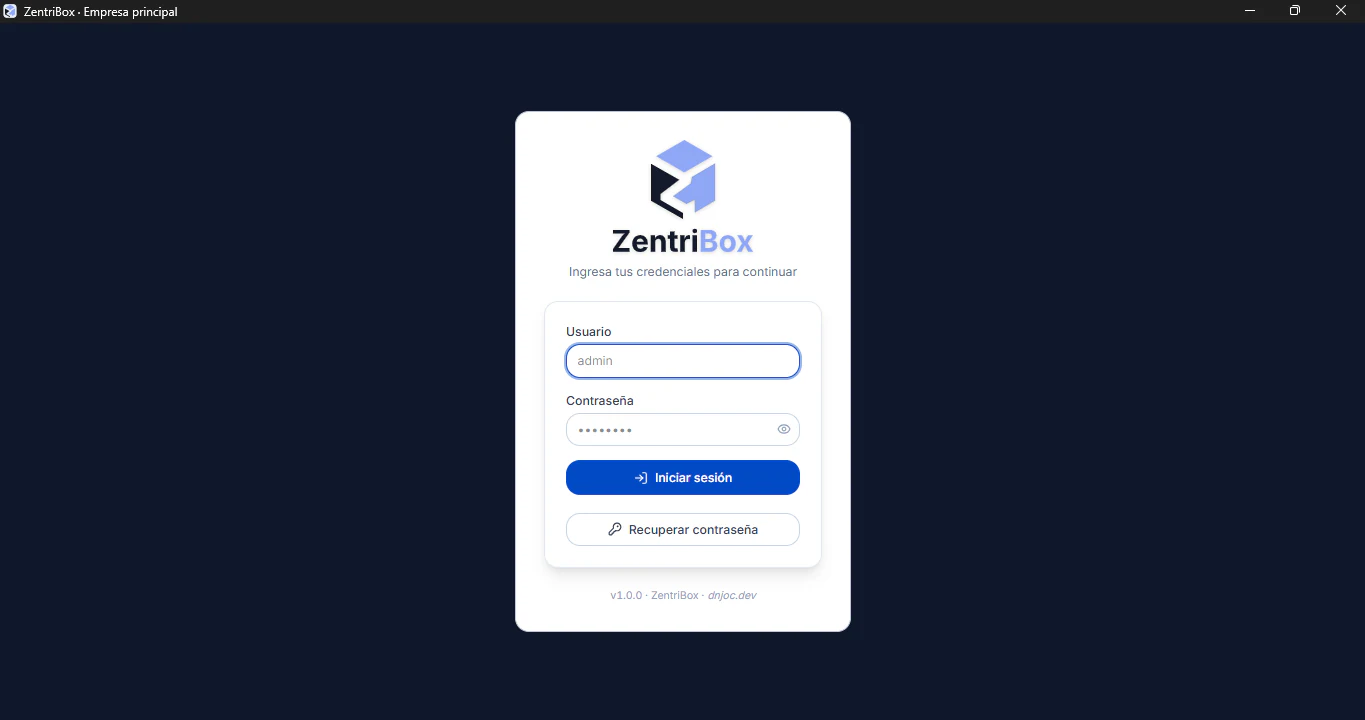 ZentriBox screenshot 1