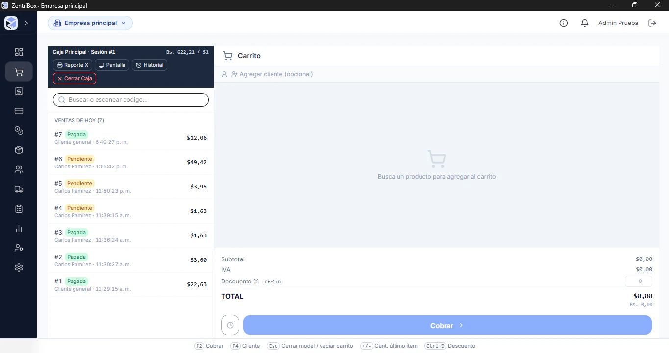 ZentriBox screenshot 2